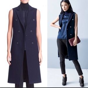 rag & bone Navy Blue Vest Coat NWT